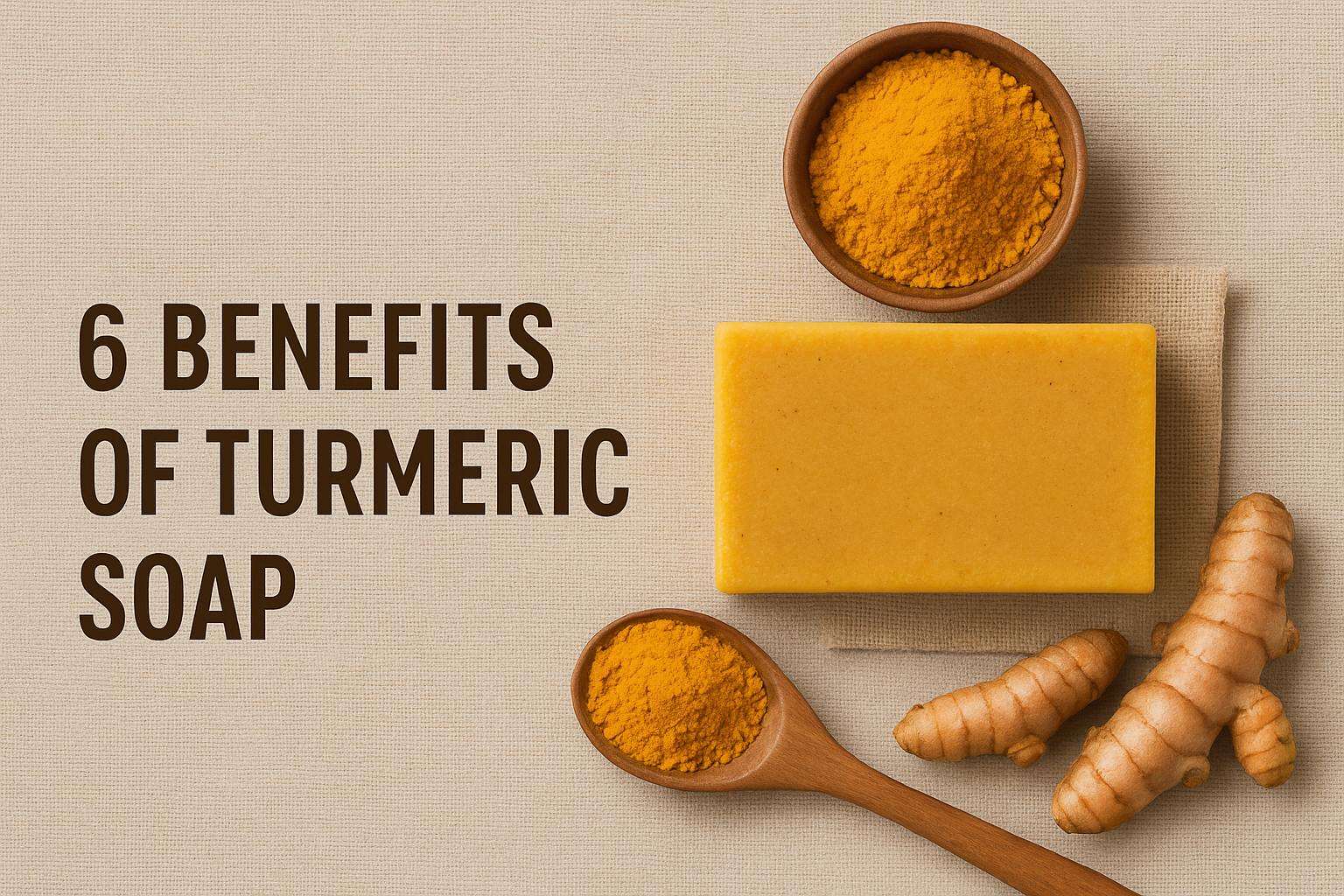 benefits of turmeric soap