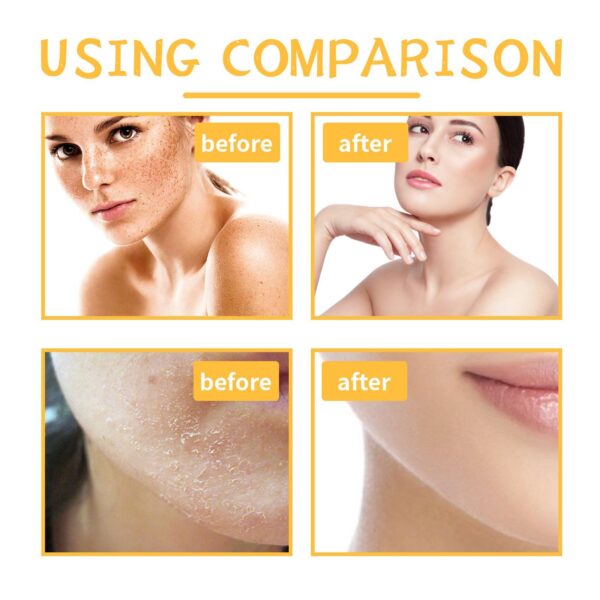 EELHOE Turmeric Body Scrub Cleansing Exfoliating Melanin Whitening Moisturizing Skin Scrub - Image 5