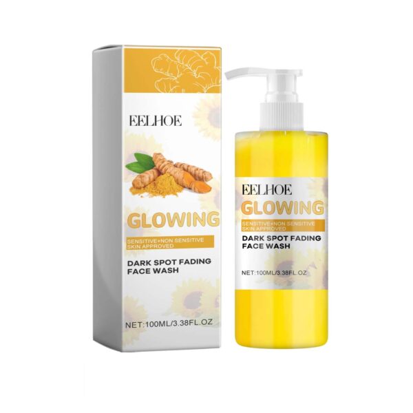 Eelhoe Turmeric Whitening Cleanser Deep Cleansing Face To Remove Makeup Refreshing And Non-Tight Turmeric Cleanser - Image 6